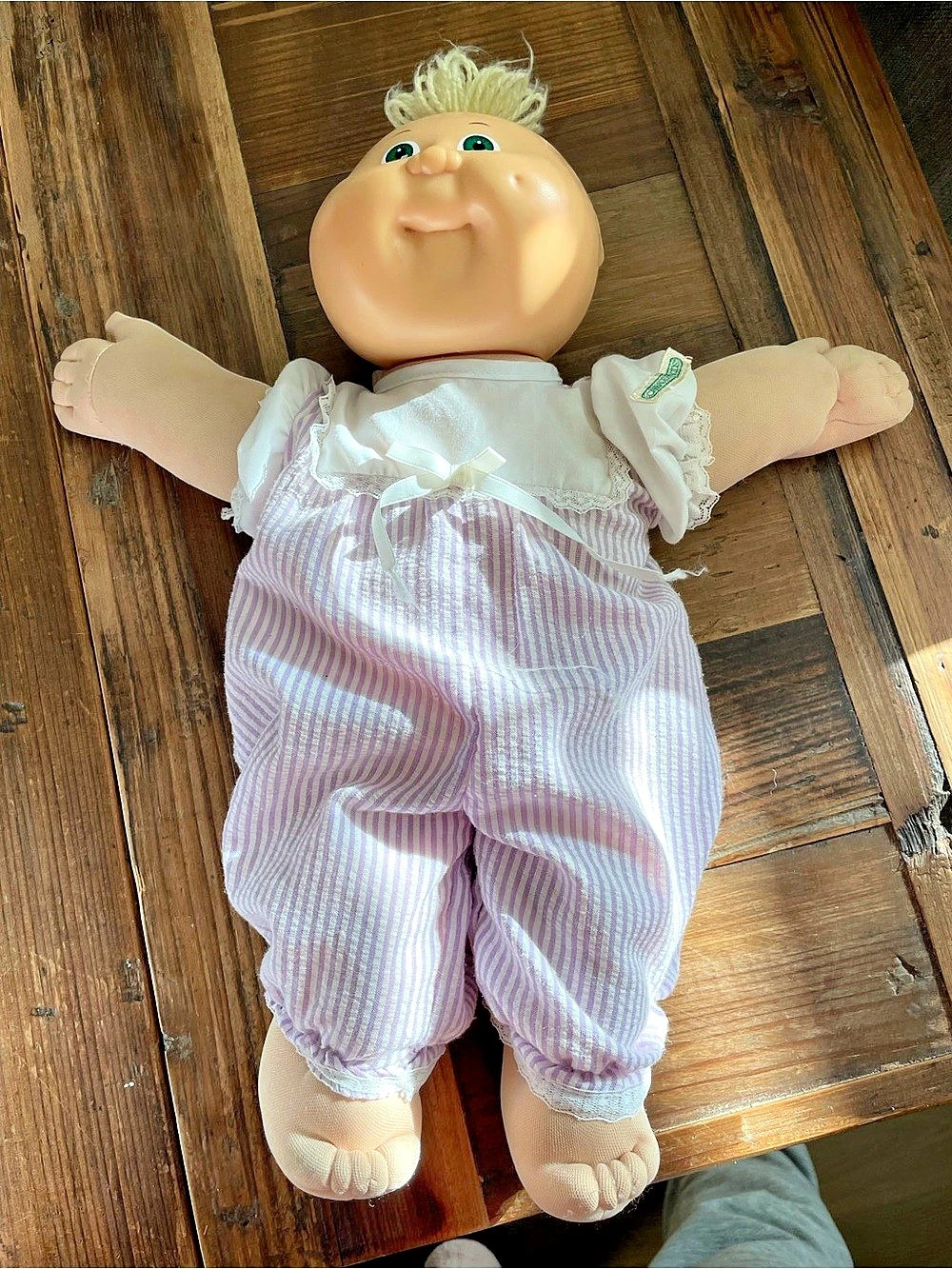 Cabbage Patch Kids doll Vintage Pink & White